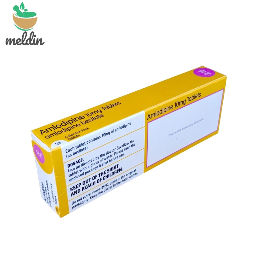 AMLODIPINE 10MG 28's(TEVA)