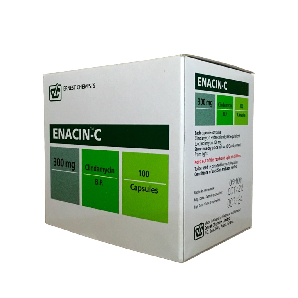 ENACIN-C(CLINDAMYCIN) 300MG CAPS 100'