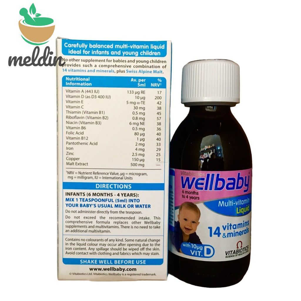 WELLBABY INFANT LIQ. 150ml's