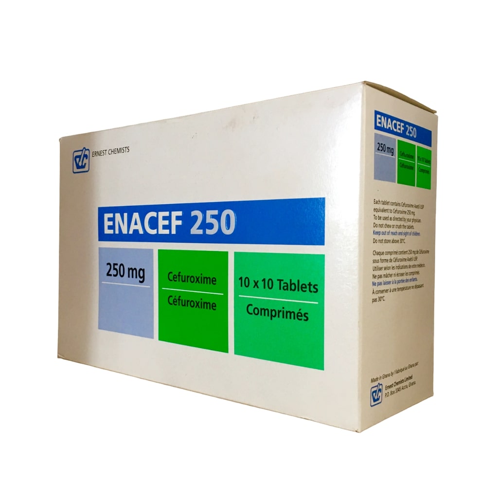 ENACEF(CEFUROXIME) TABLETS 250MG 10'