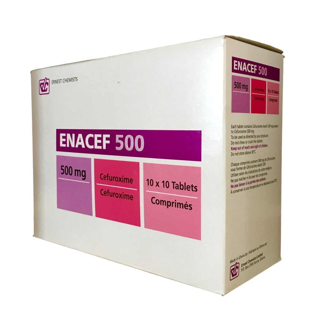 ENACEF(CEFUROXIME) TABLETS 500MG 10'