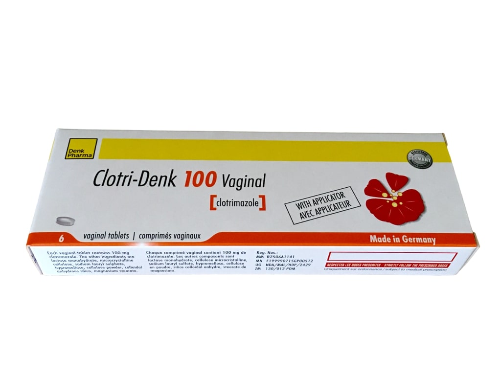 CLOTRI-DENK 100MG VAGINAL