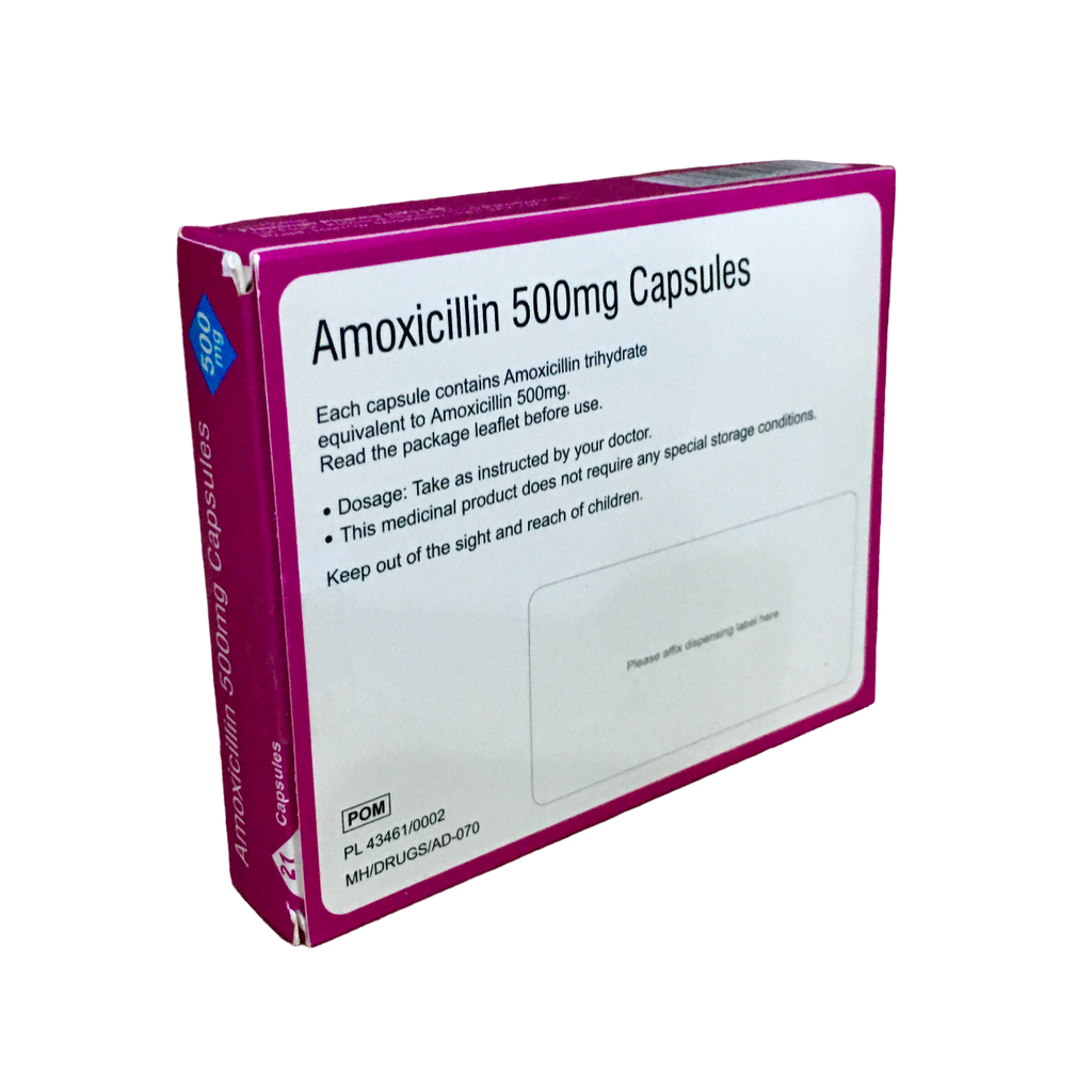 Amoxyl 500mg 21's U.K