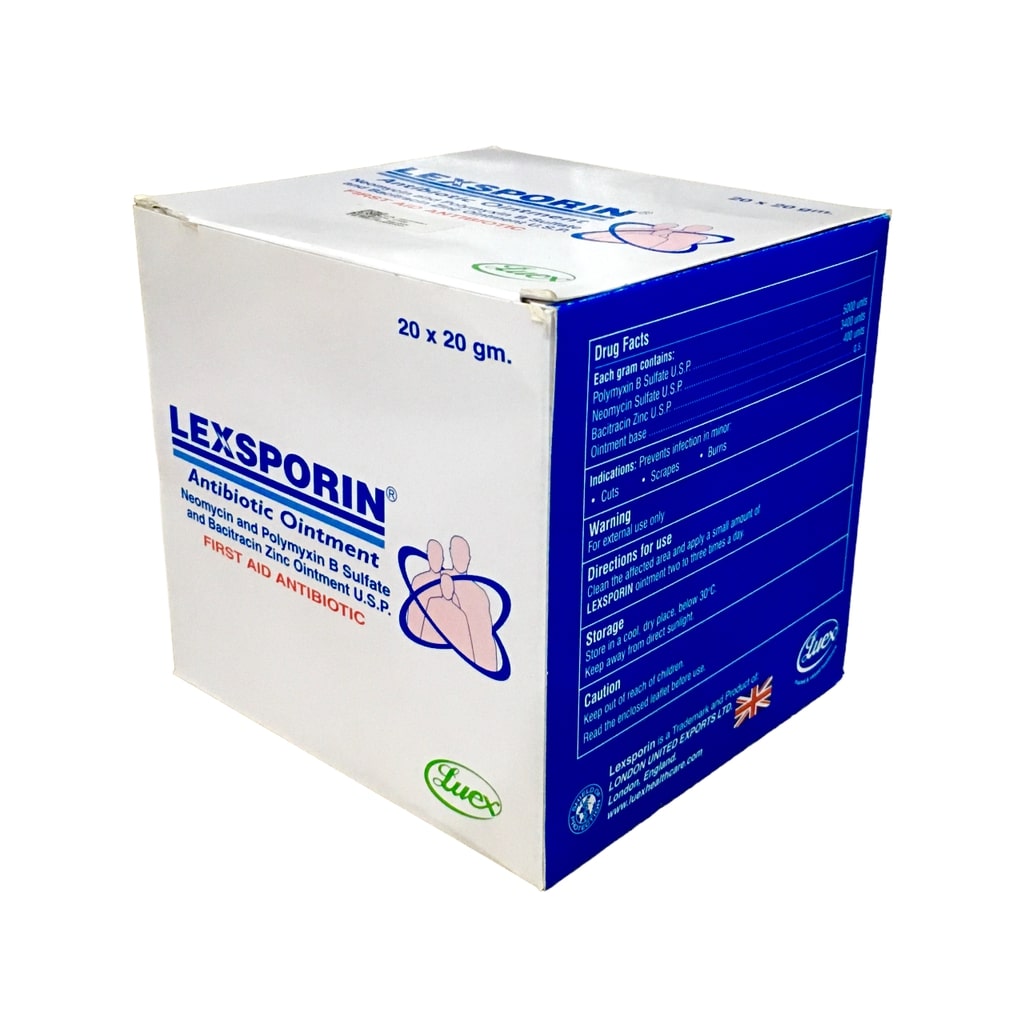 LEXSPORIN SKIN OINTMENT 20G
