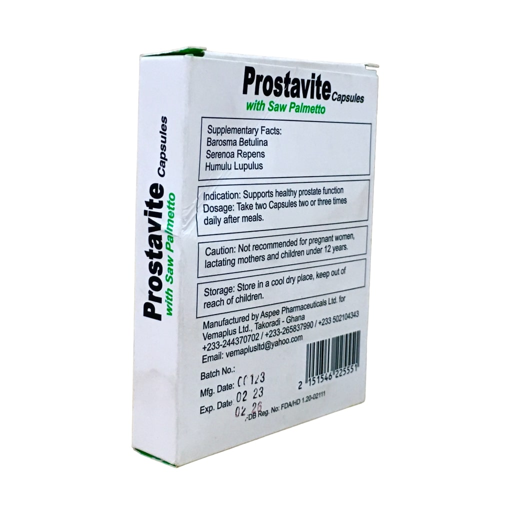 PROSTAVITE Cap