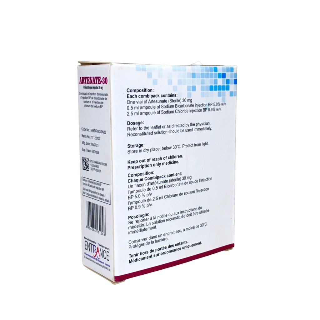 ARTESUNATE 30MG INJ(ENTRANCE)