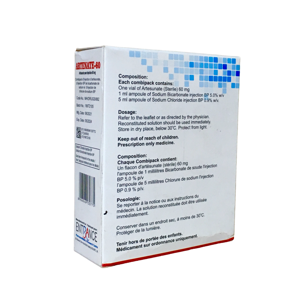 ARTESUNATE 60MG INJ(ENTRANCE)