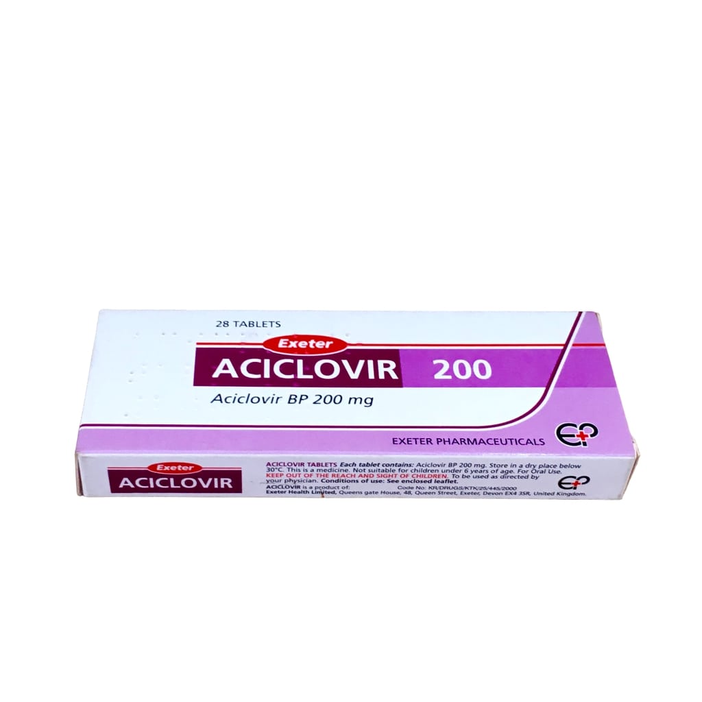 ACICLOVIR TAB 200MG 28'S(EXETER)