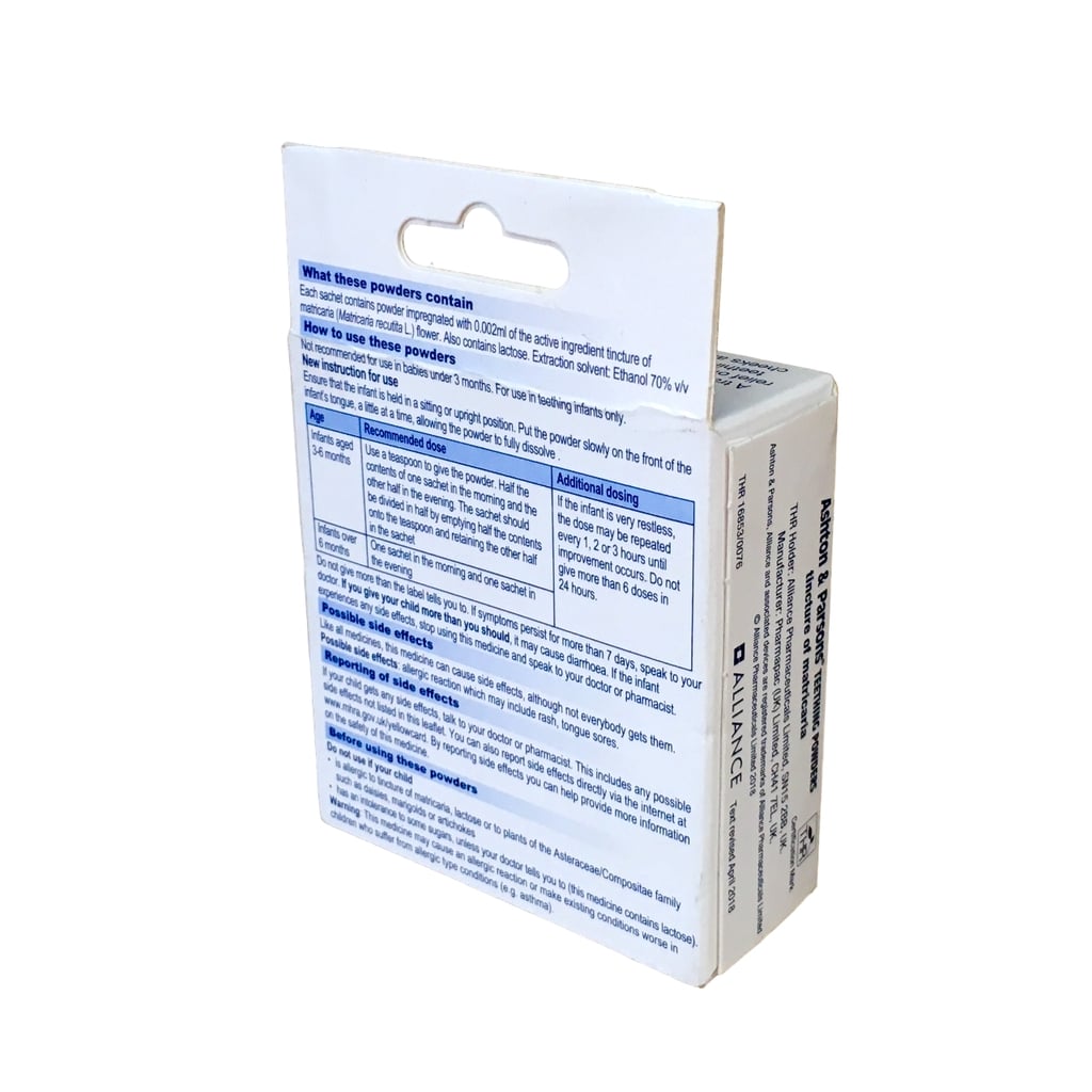 ASHTON & PARSON TEETHING POWDER 20'S