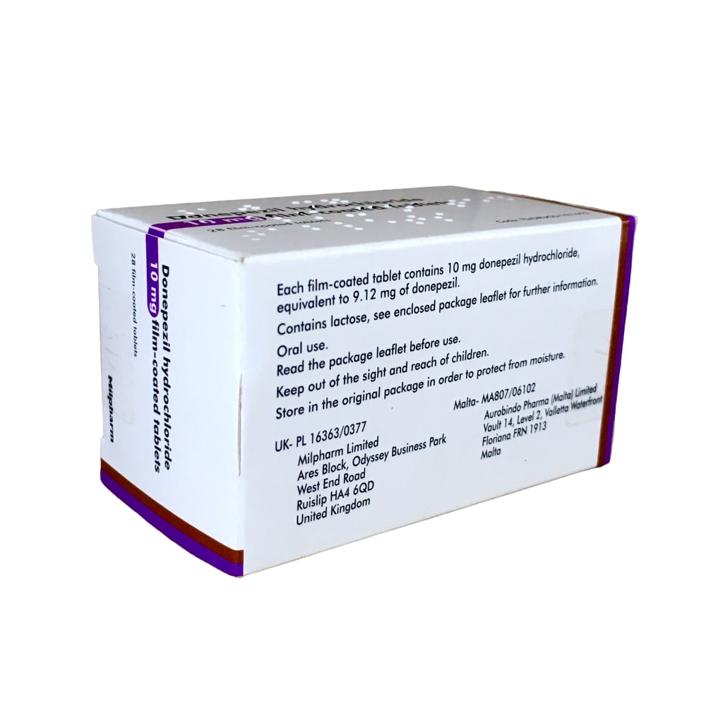 DONEPEZIL HCL 10MG 28'S