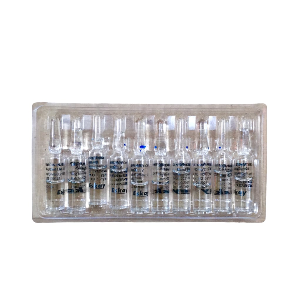 GENTAMYCIN INJ 10'S (ESKAY)