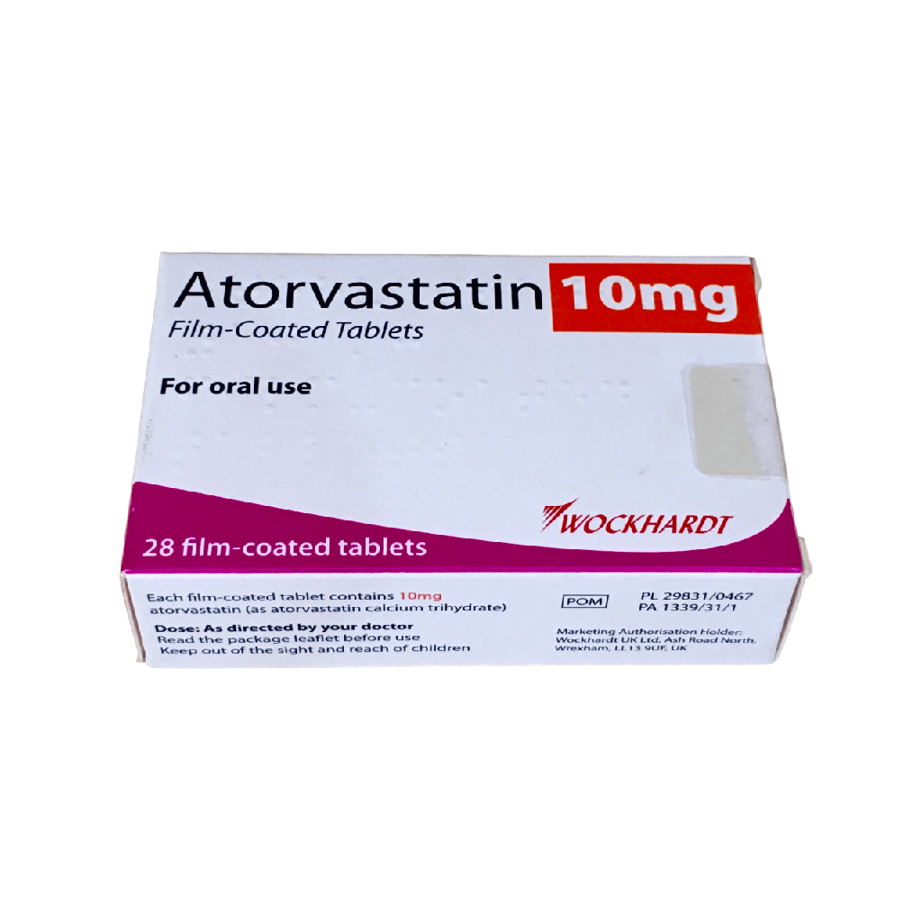 ATORVASTATIN TAB 10MG 28'S (WOCKHARDT)