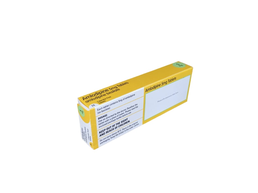 AMLODIPINE 5MG 28's(TEVA)