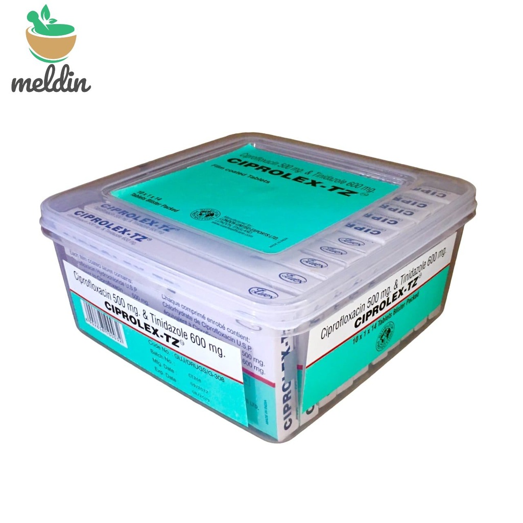CIPROLEX TZ TABLETS 14'S 