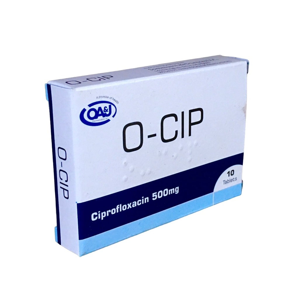 CIPROFLOXACIN 500MG (OA&J)
