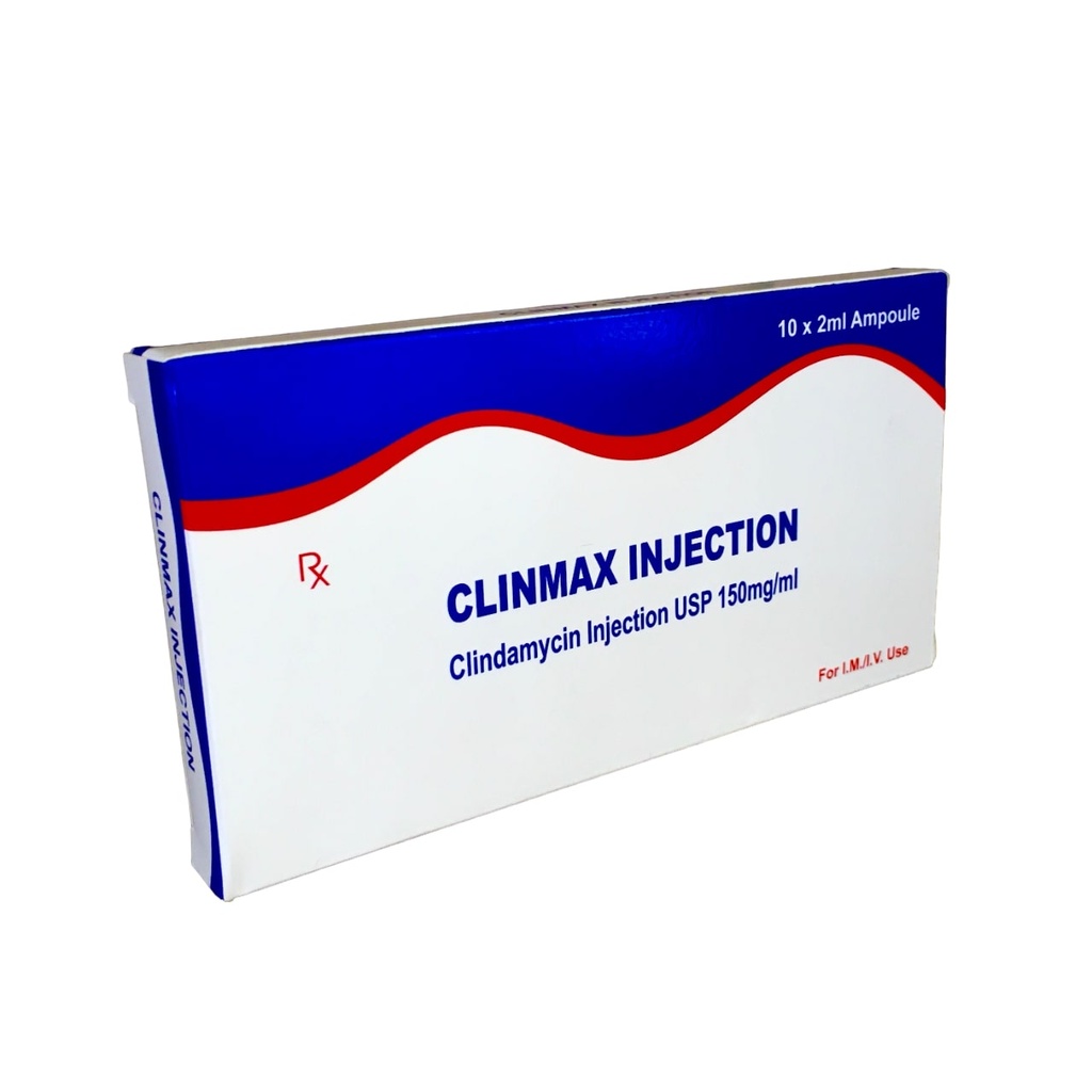 CLINDAMYCIN INJ 300MG/2ML 10'S (PANACEA)