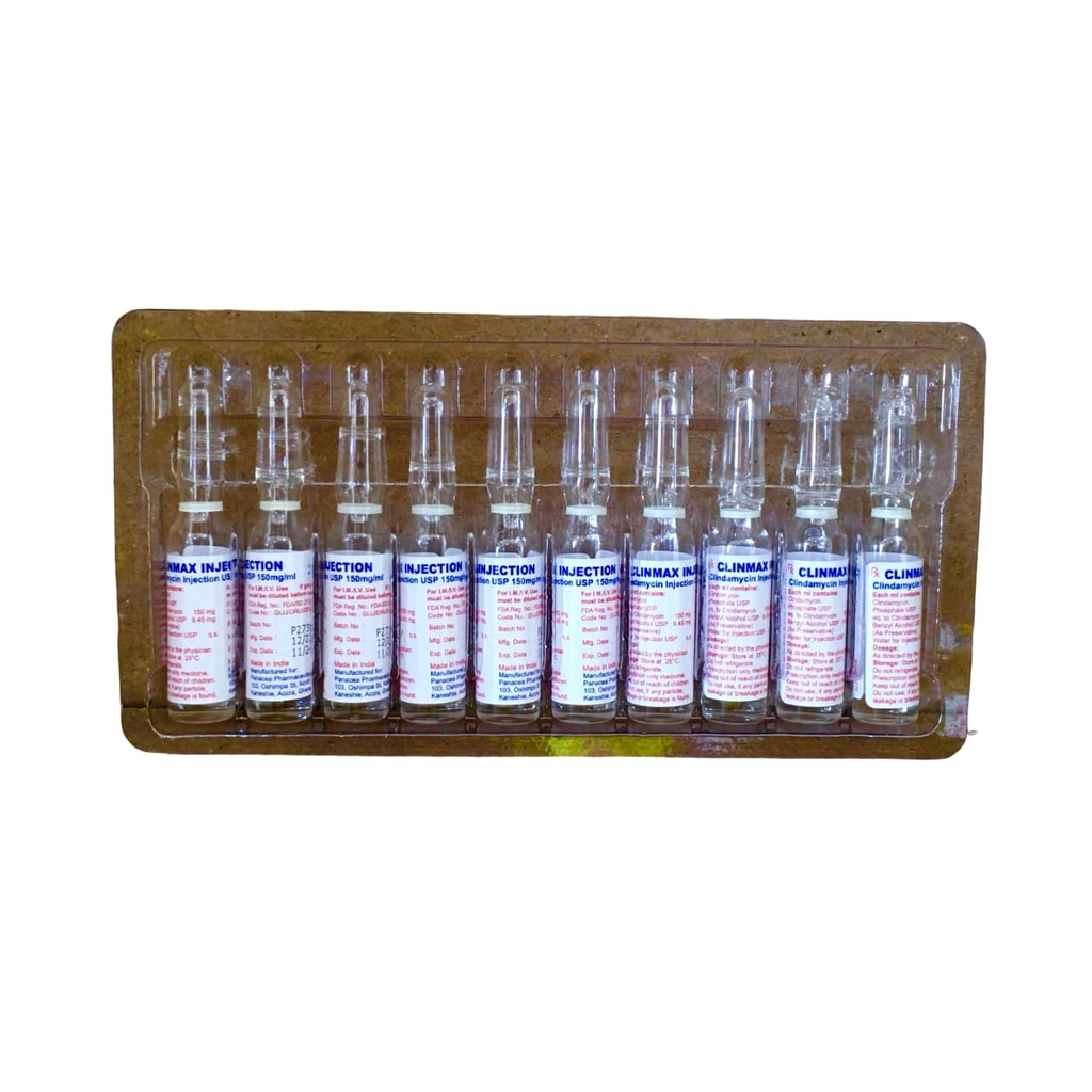 CLINDAMYCIN INJ 300MG/2ML 10'S (PANACEA)