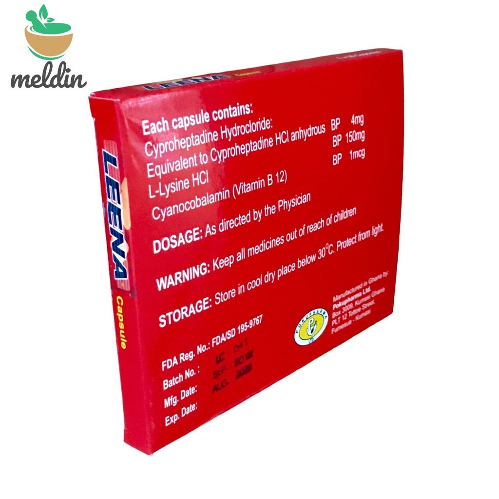 LEENA Caps(Monopack)