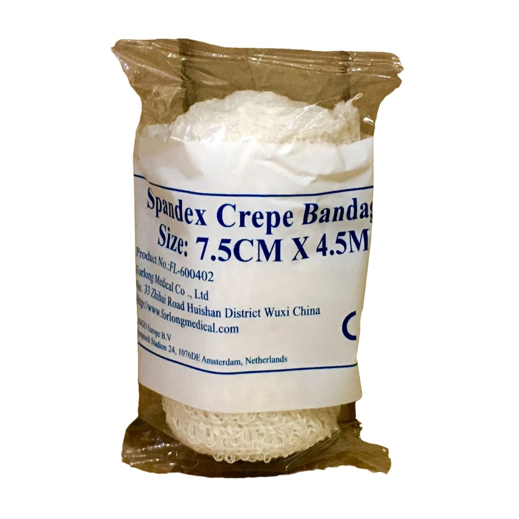 SPANDEX CREPE BANDAGE ( 7.5CM*4.5) 3 INCHES FORLONG MEDICAL FLMED