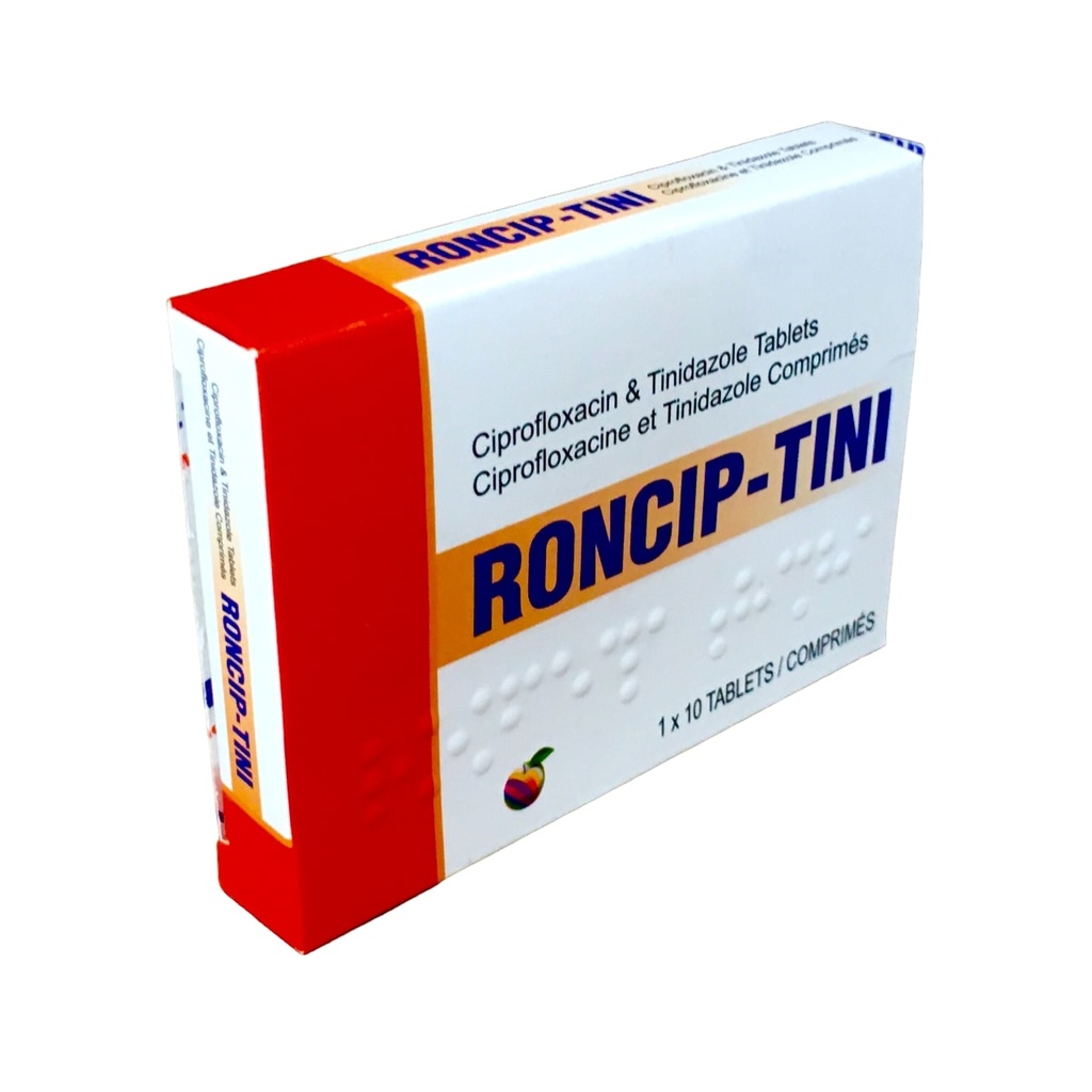 RONCIP TINI TAB (CIPRO + TINIDAZOLE)