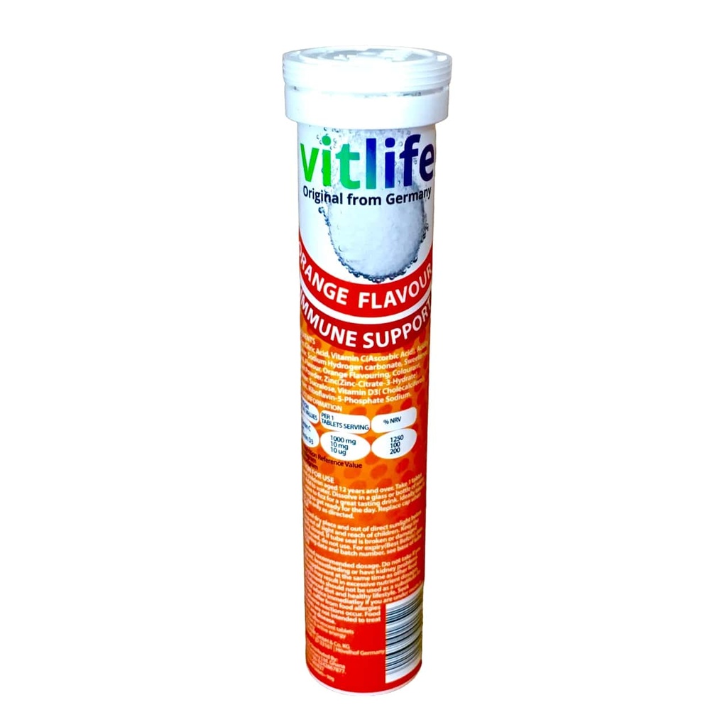 EFF VIT C + D + ZINC +  TABS 1G 10mg 10ug VITLIFE