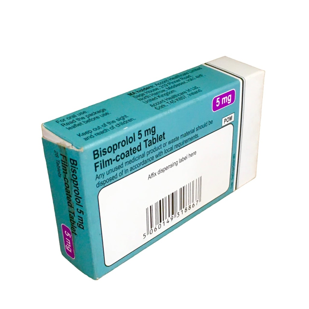 BISOPROLOL tab 5mg (U.K)