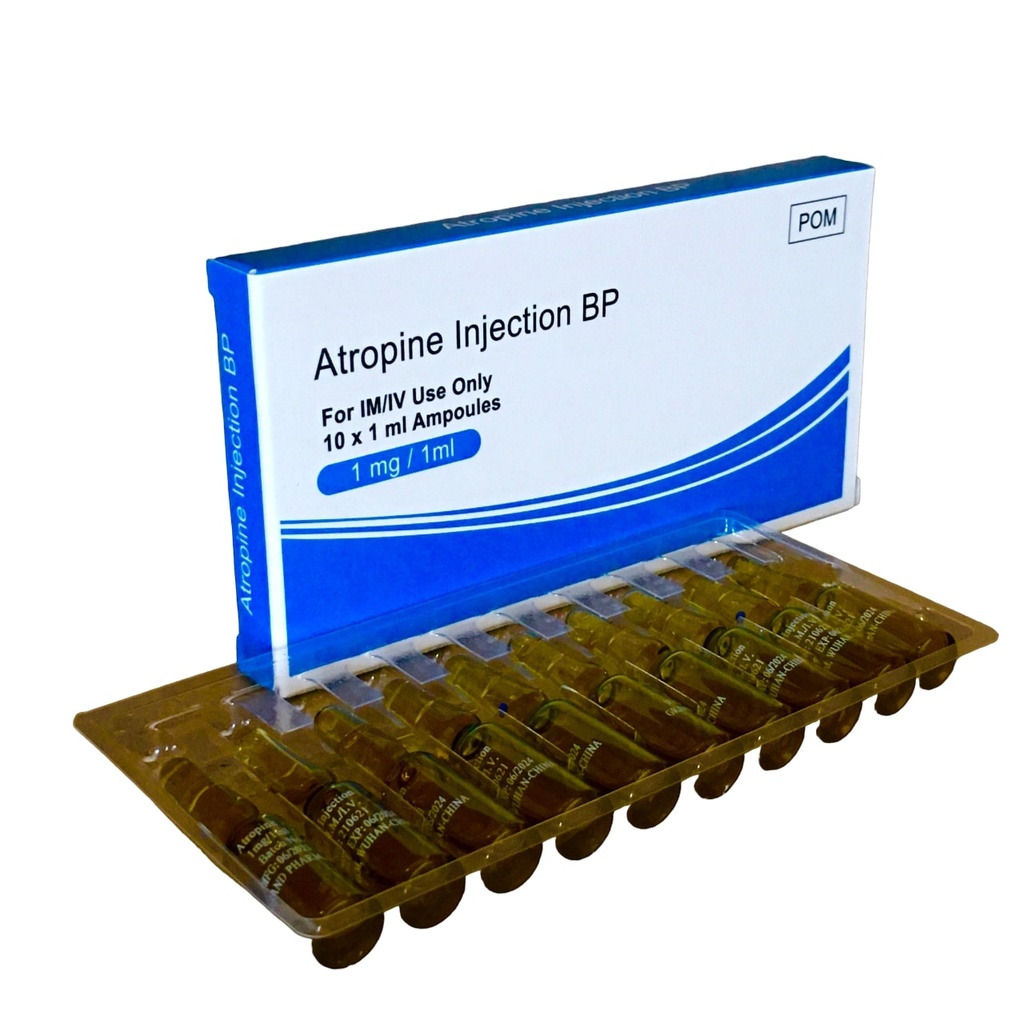 Atropine Inj 1mg/1ml 1's