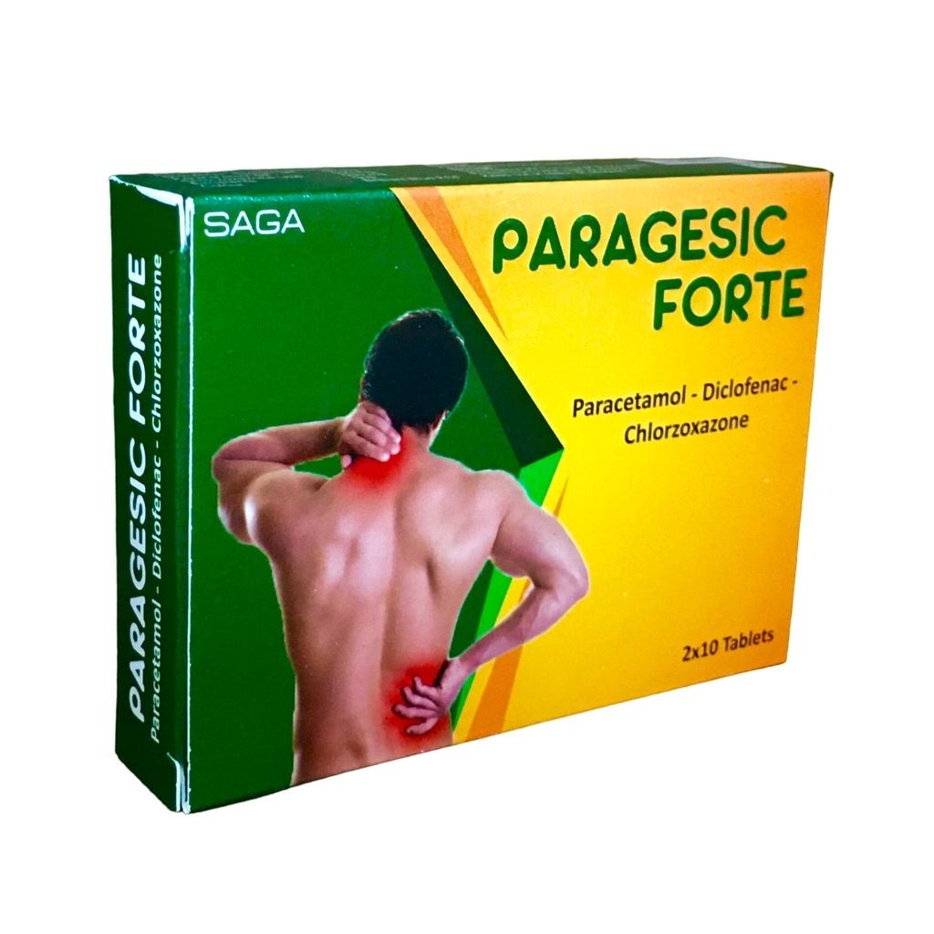 Paragesic Forte tab 20's