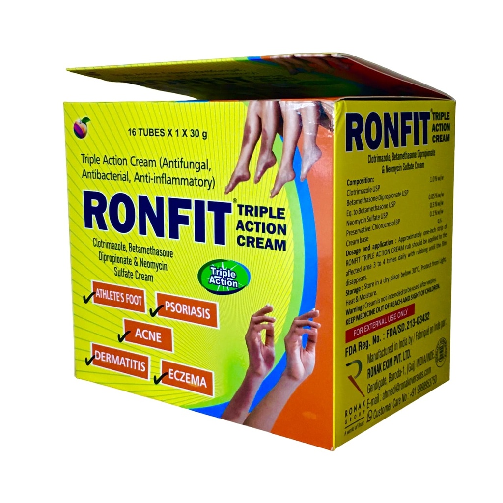 Ronfit Triple Action 30gm