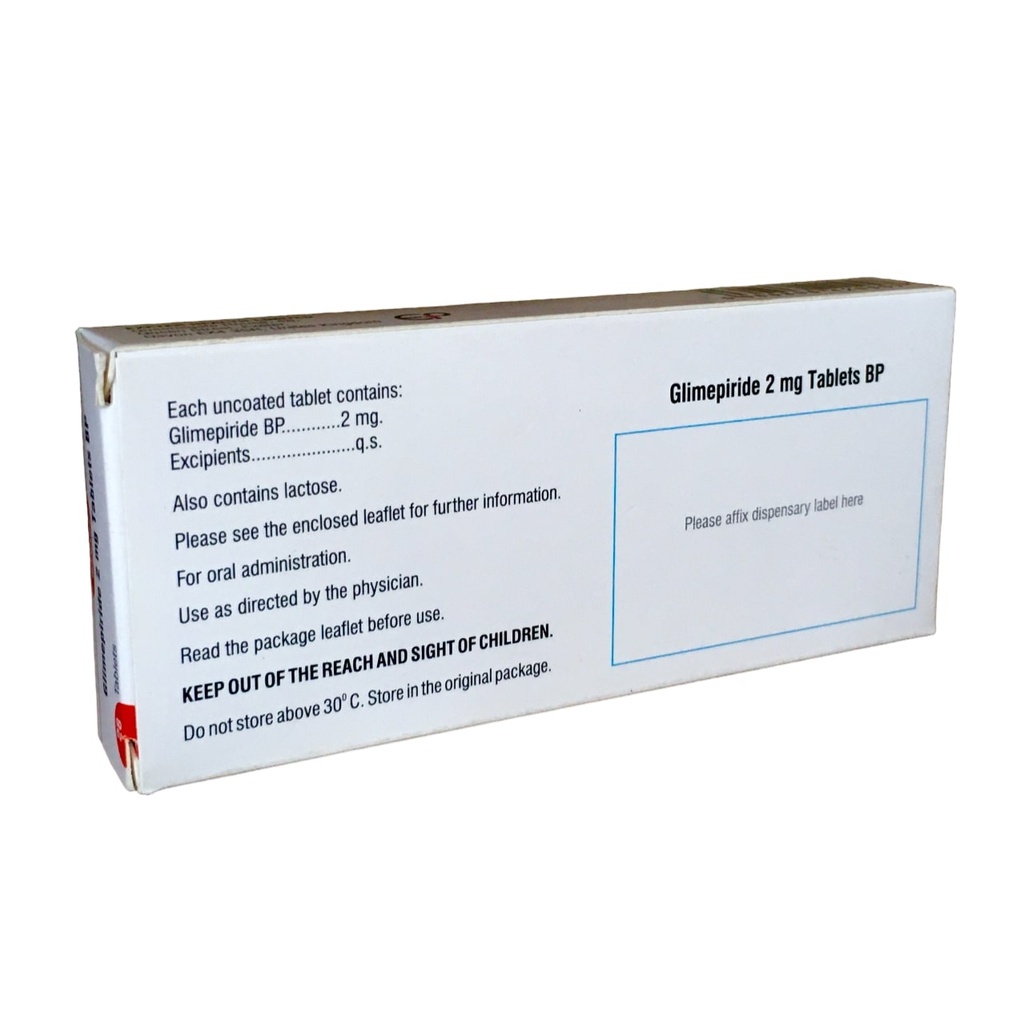 GLIMEPIRIDE TABS 2MG 28' (EXETER)