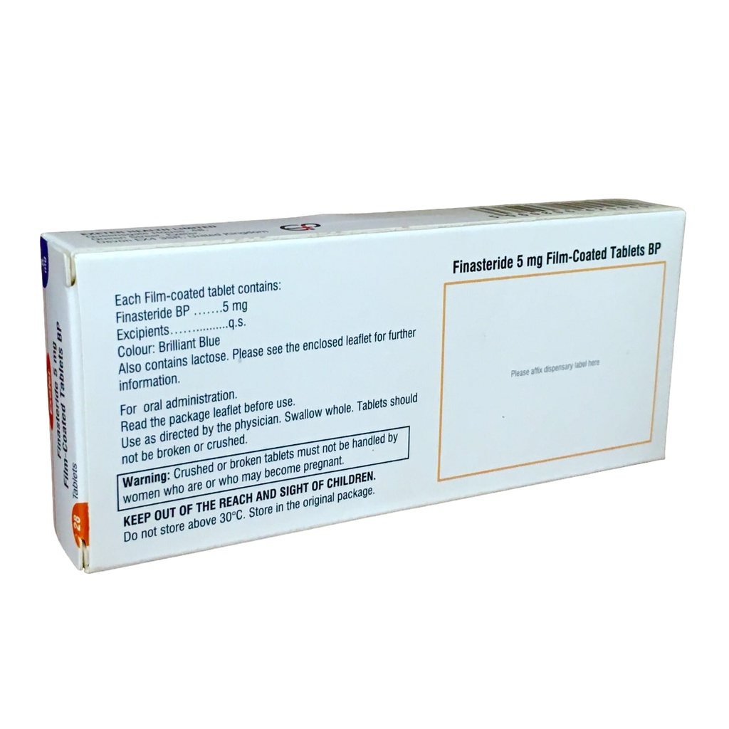 FINASTERIDE TABLETS 5MG 28'(EXETER)