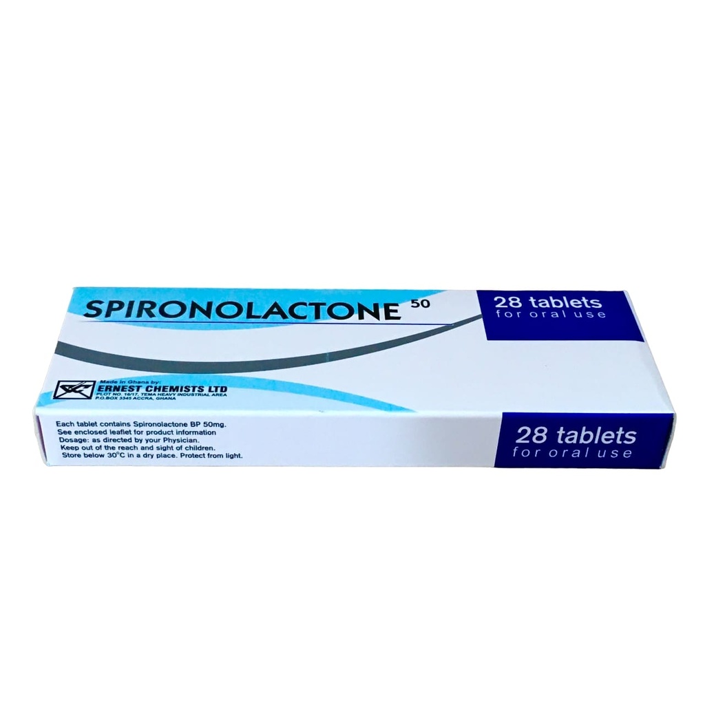 SPIRONOLACTONE 50MG TAB 28' (ECL)