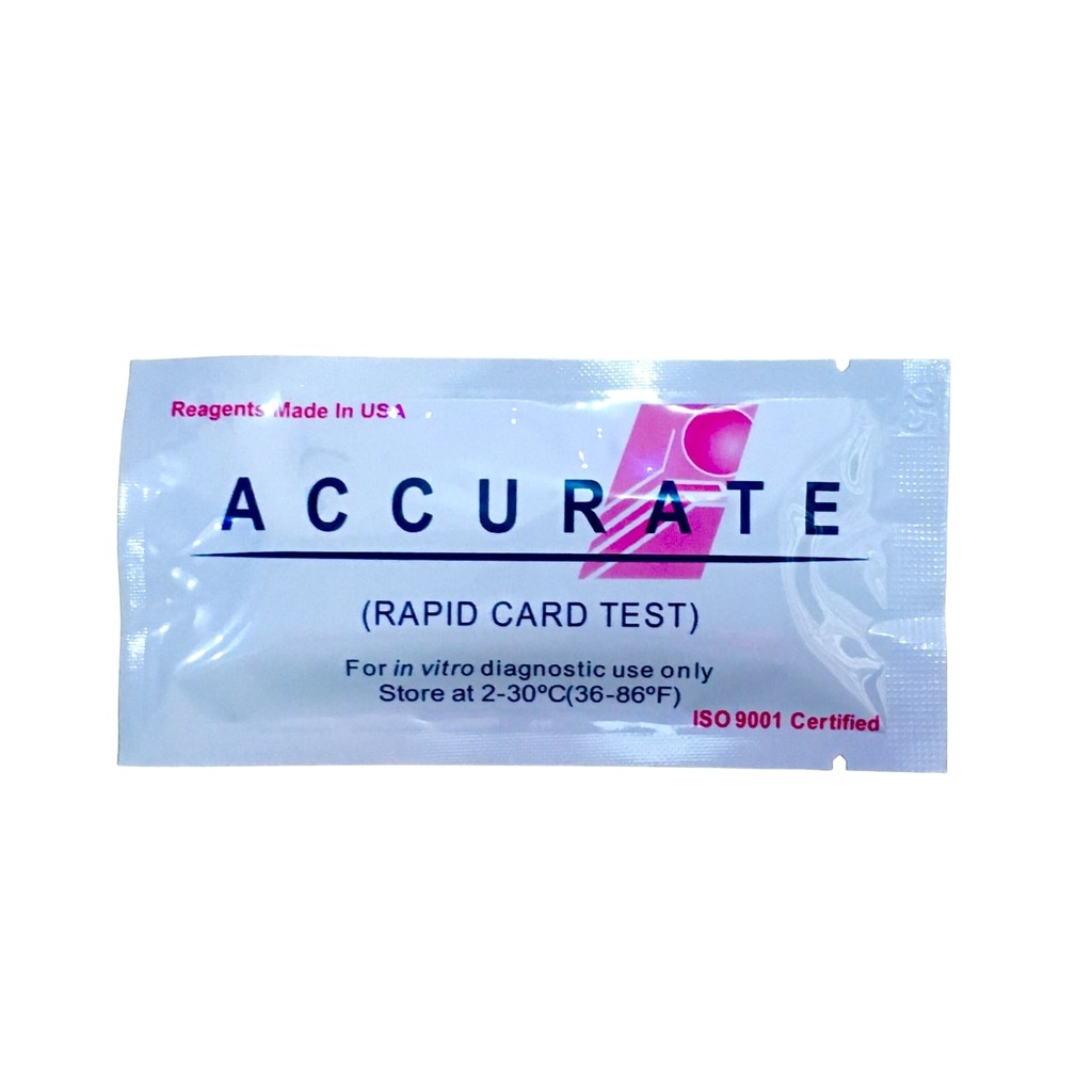 Pregnancy Test Cassette (Accurate) 40's