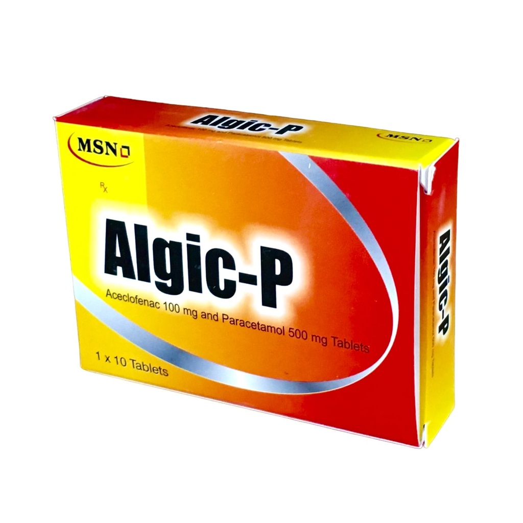 Algic P Tablets (Para + Aceclofenac)