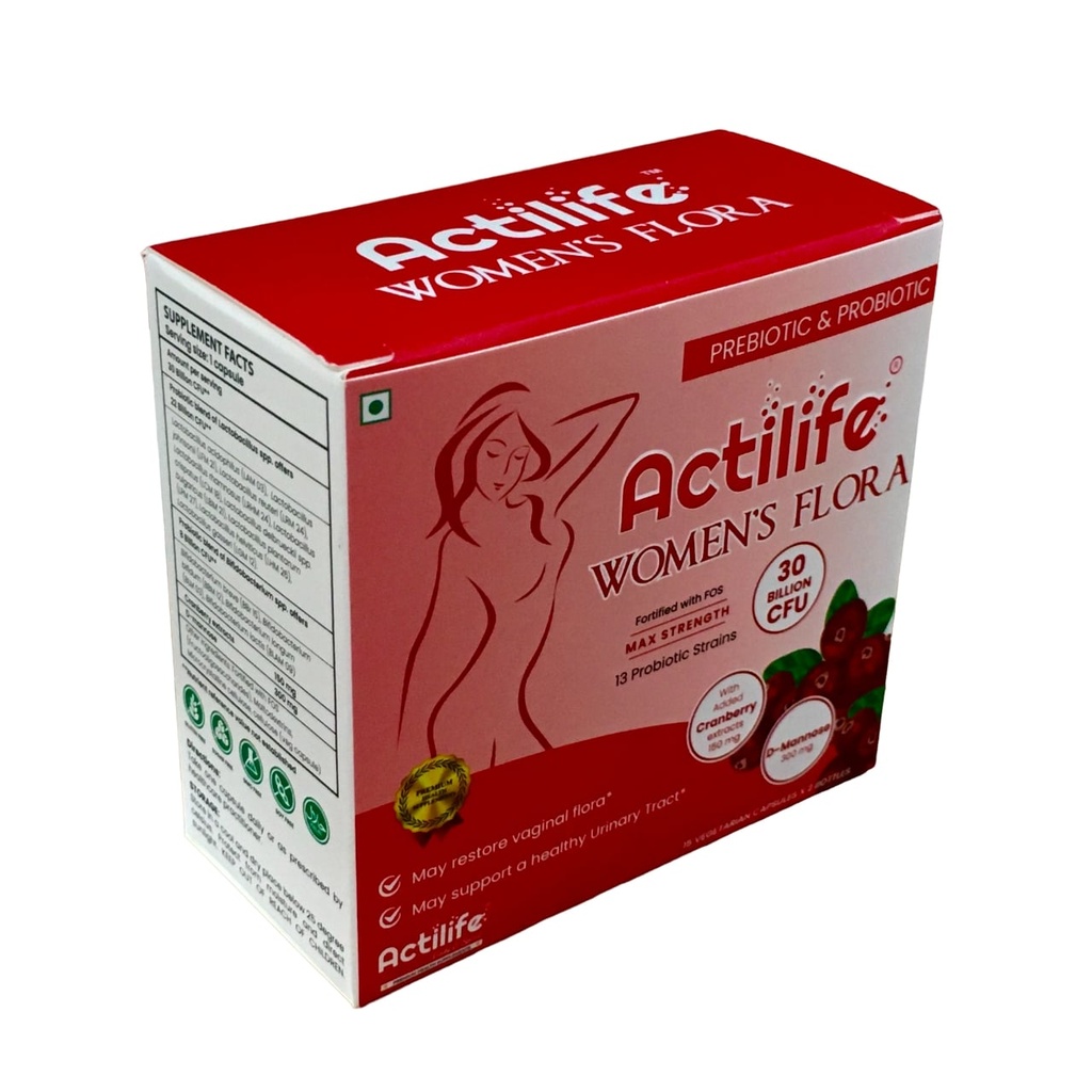 ACTILIFE WOMEN'S FLORA 2x15'S (OA&J)
