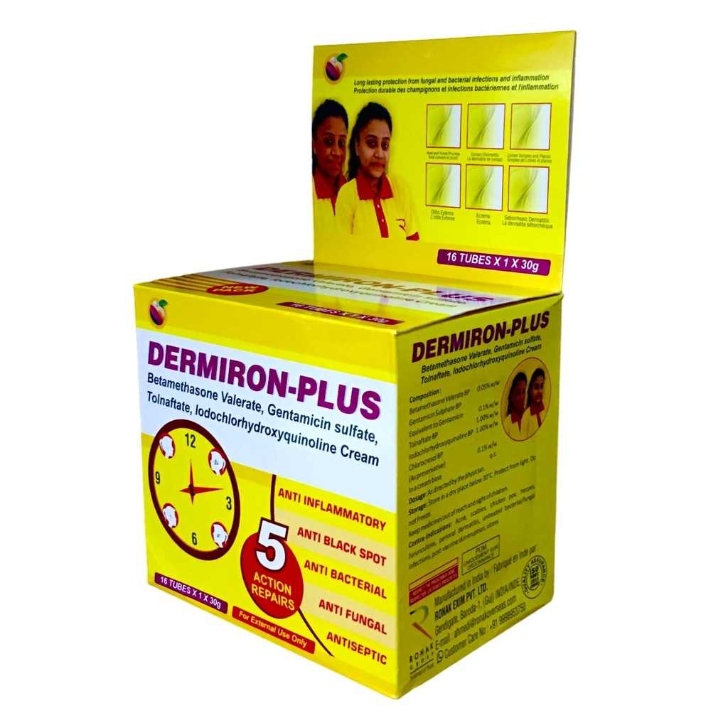 DERMIRON PLUS CREAM 30GM