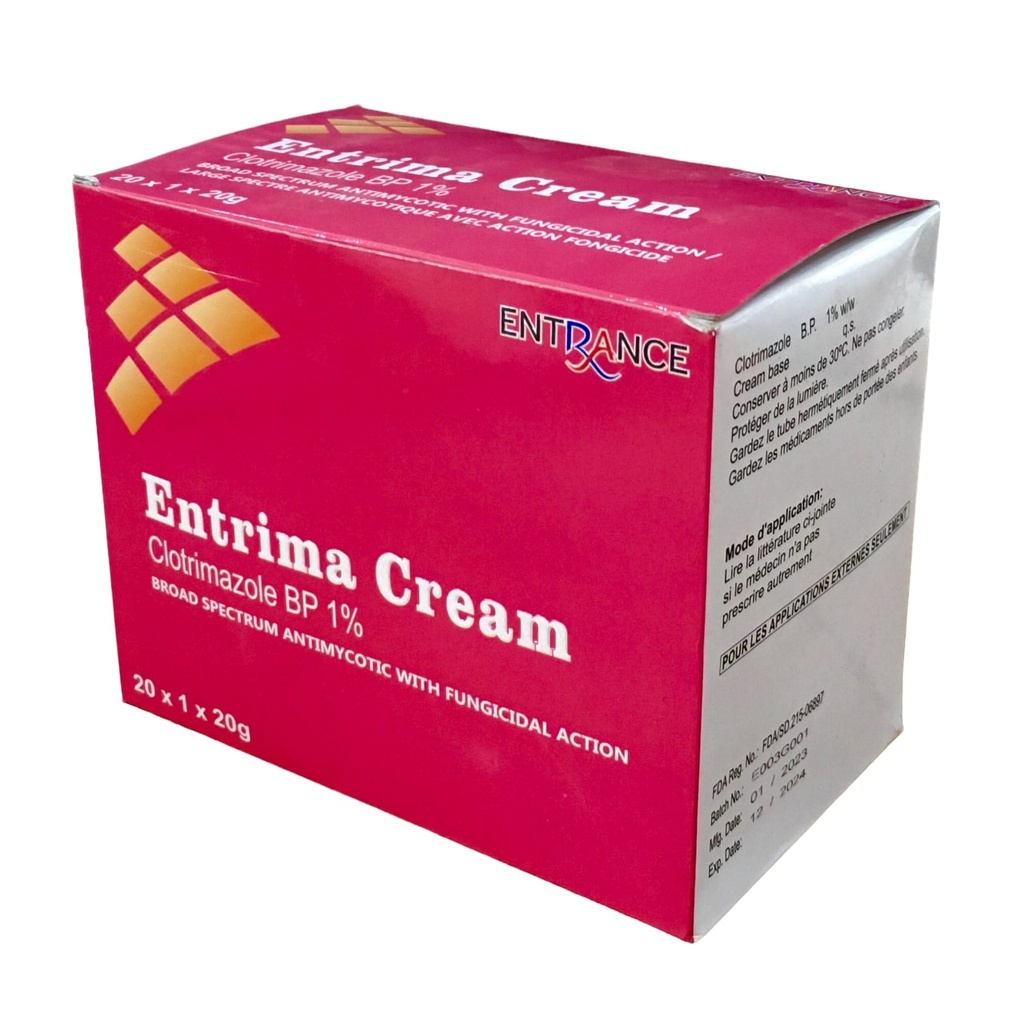 ENTRIMA CREAM 30g (Clotrimazole 1%)
