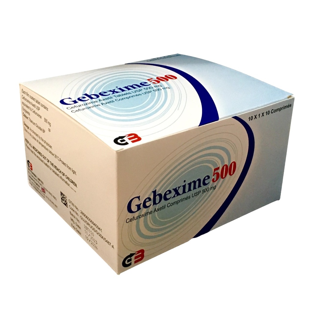 GEBEXIME TAB 500MG