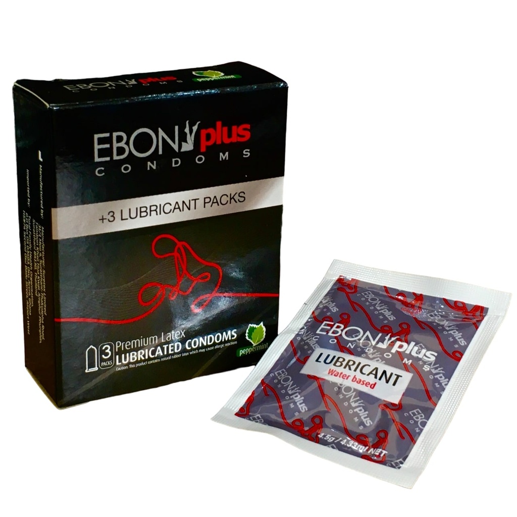 EBONY Condoms 3's (Vanilla)