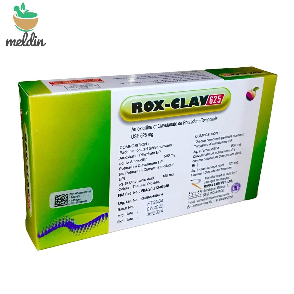 RONAK 625MG TAB (Amoksiklav)