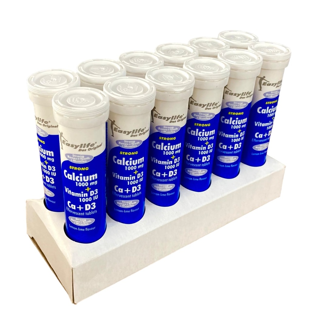 EASYLIFE CALCIUM 100MG + VIT D3 1000IU