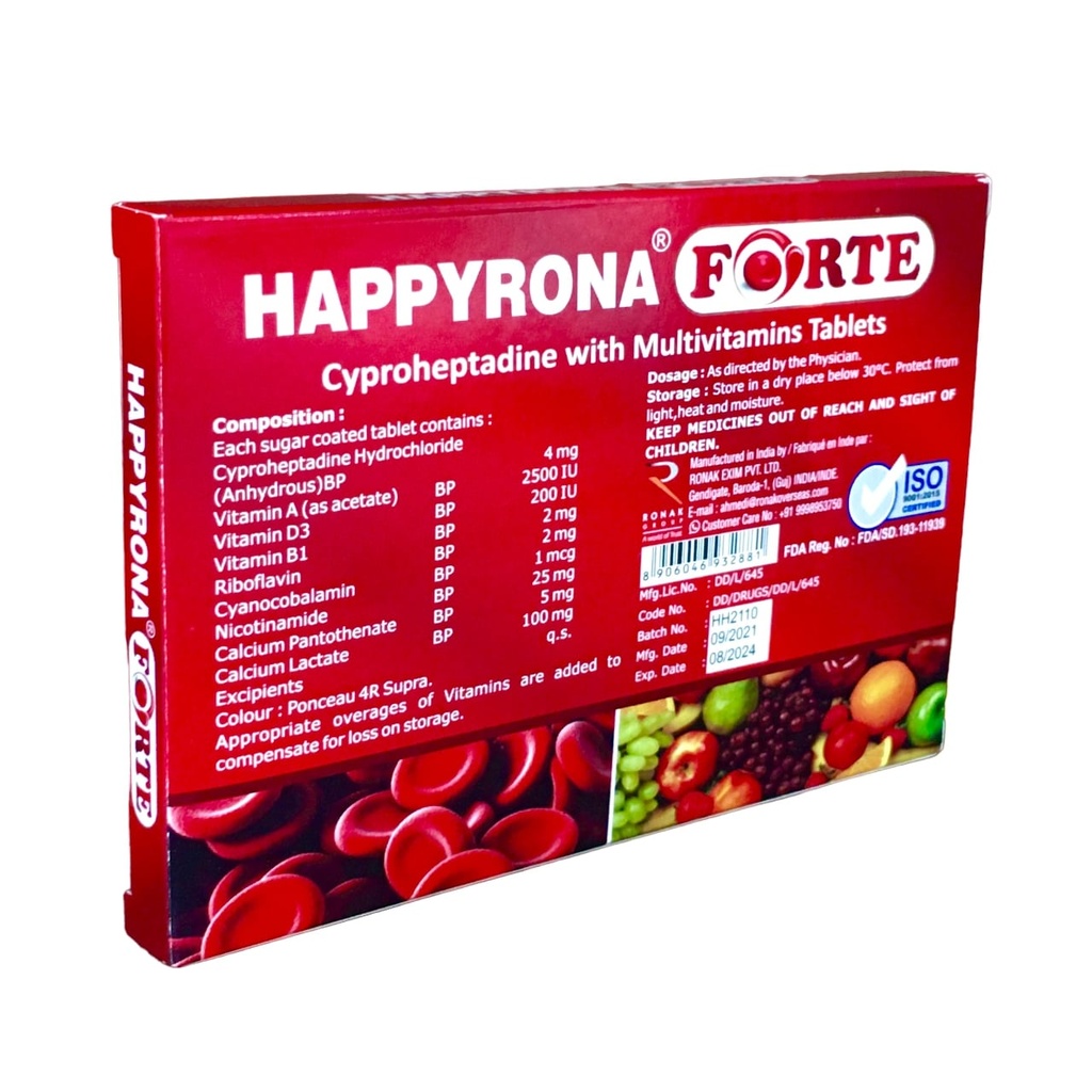 Happyrona Forte Tab (Monopack)