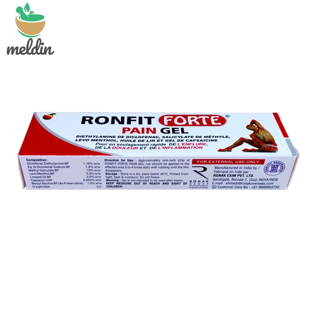 Ronfit forte gel 30gm