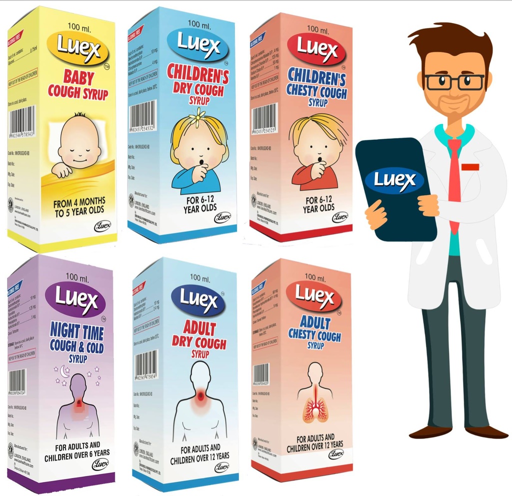 LUEX CHILD CHESTY COUGH SYRUP 150ML