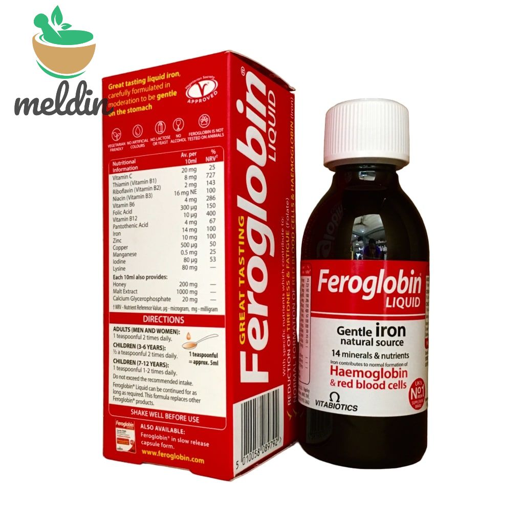 FEROGLOBIN SYRUP 200ml's