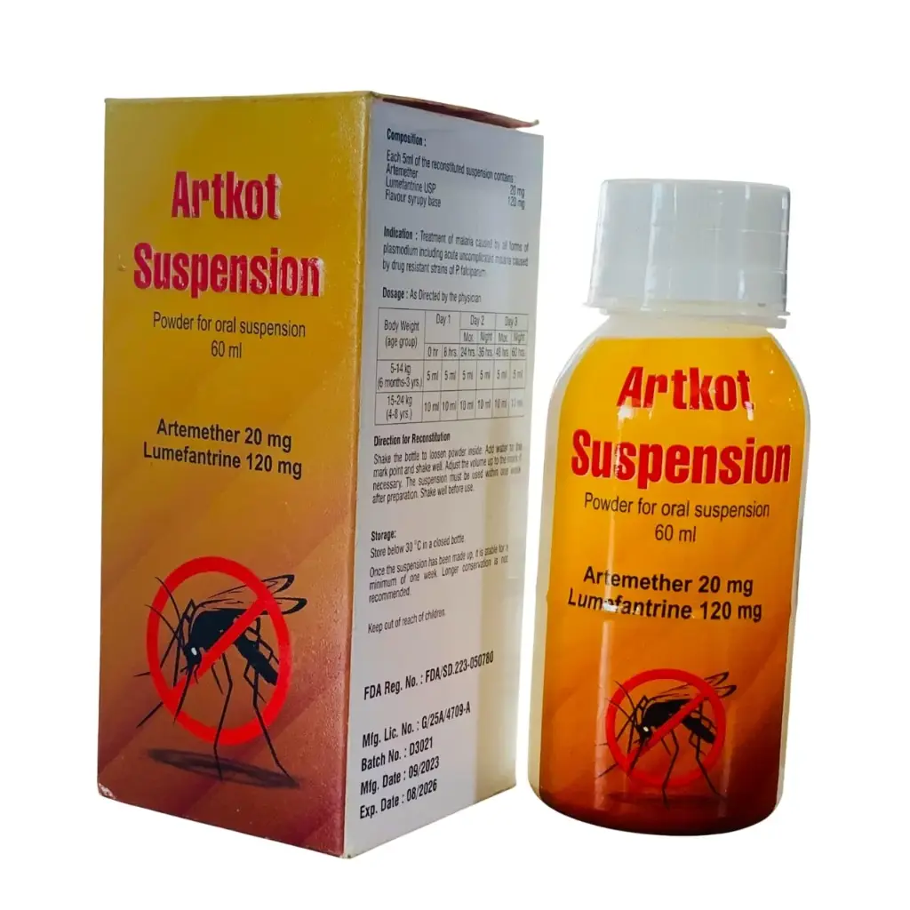 ARTKOT 20/120 SUSP 100ML