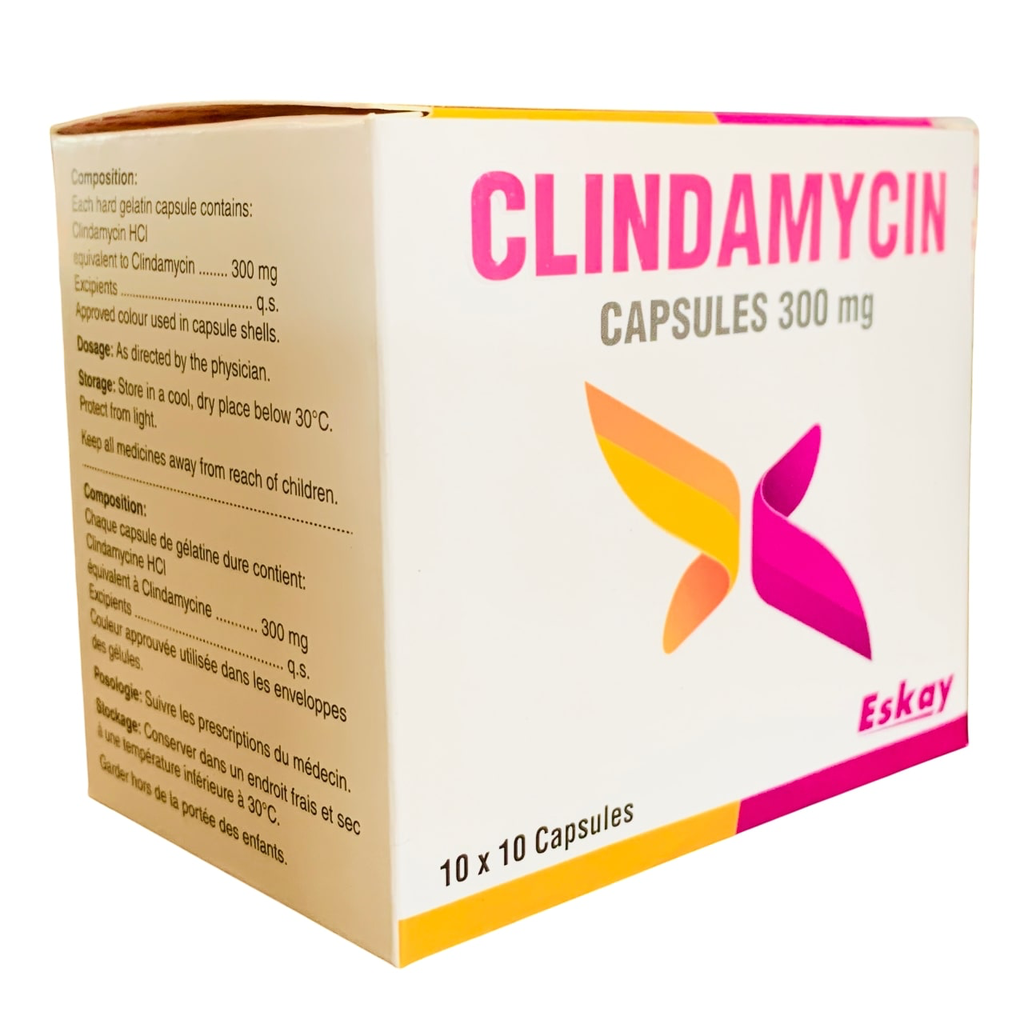 Clindamycin Caps 300Mg (Eskay)