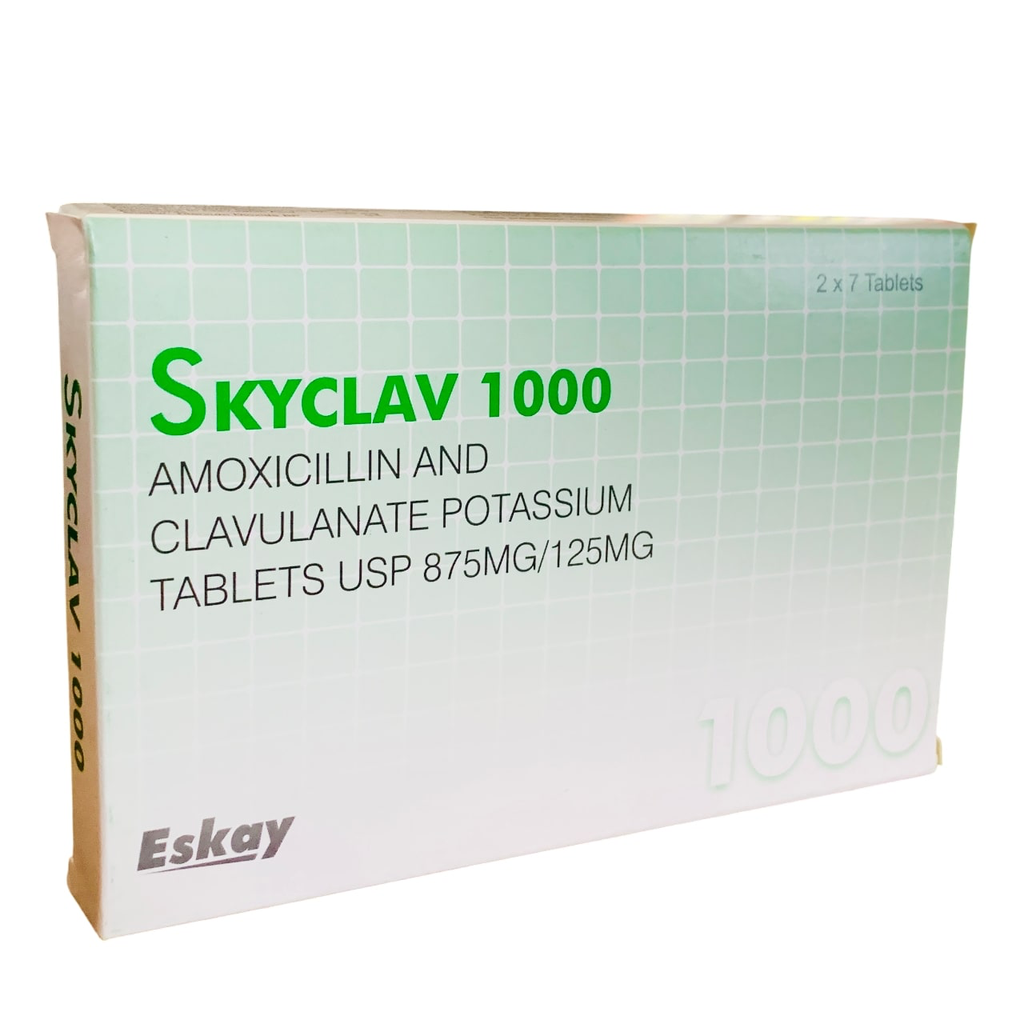 Skyclav 1000Mg Tab 