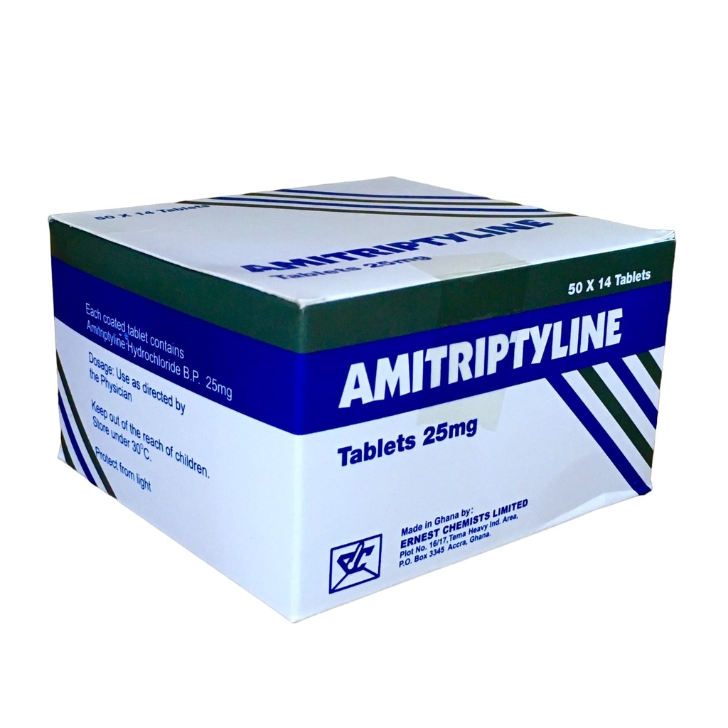 Amitriptyline Tab 25mg (50x14)