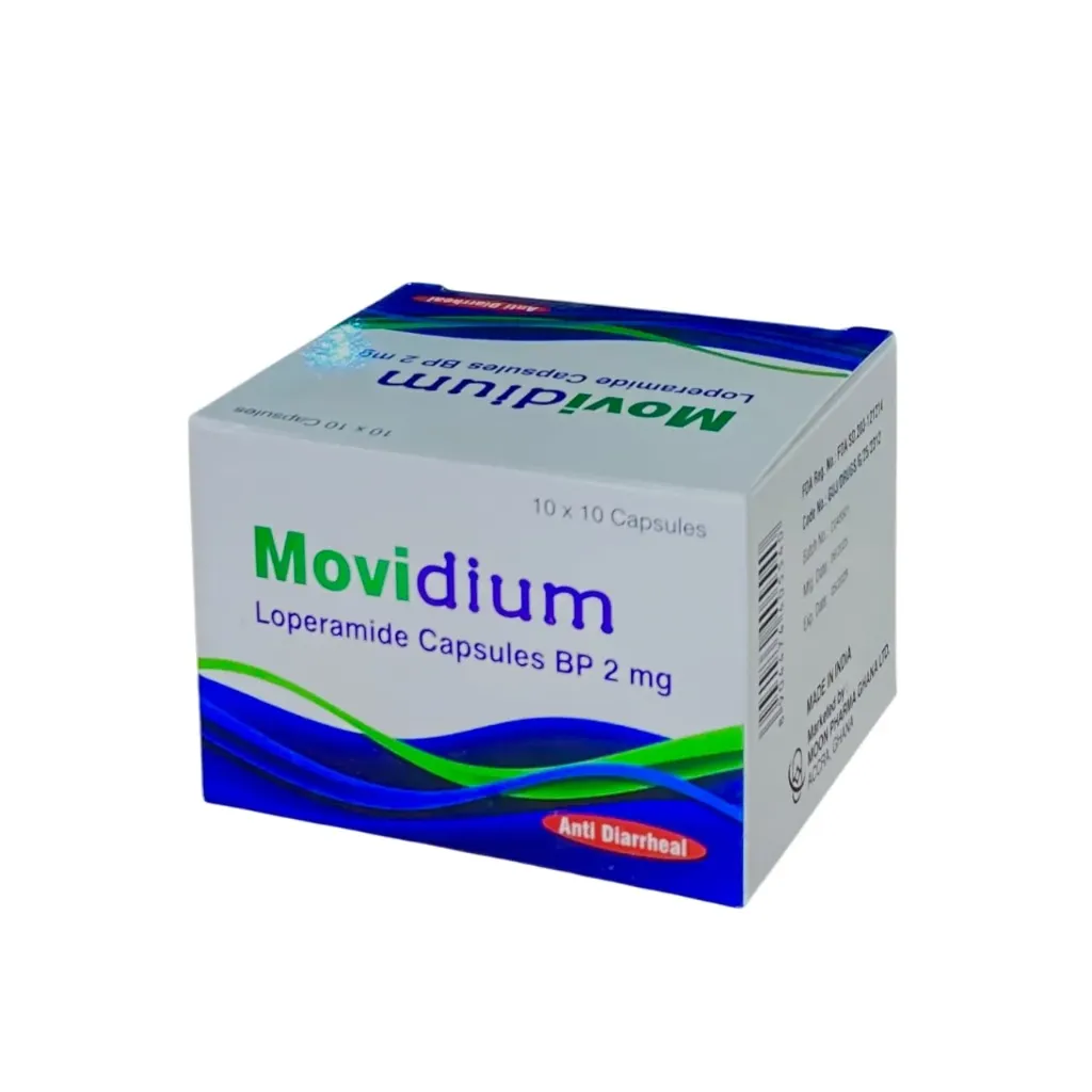 MOVIDIUM CAPS 2MG (Loperamide)